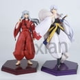 thumbnail image 3 of 20cm Anime Inuyasha Figure Inuyasha Kikyō Sesshoumaru Higurashi Kagome PVC Action Figure Model Toys Collectible Model Toy Gift, 3 of 5