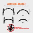 thumbnail image 3 of VEVOR Coil Spring Compressor Tool, 2 pcs Heavy Duty Macpherson Strut Spring Compressor Set, 2646 lbs Strut Spring Compressor with Safety Bracket and Carrying Case, for Car Truck ATV UTV, 3 of 9