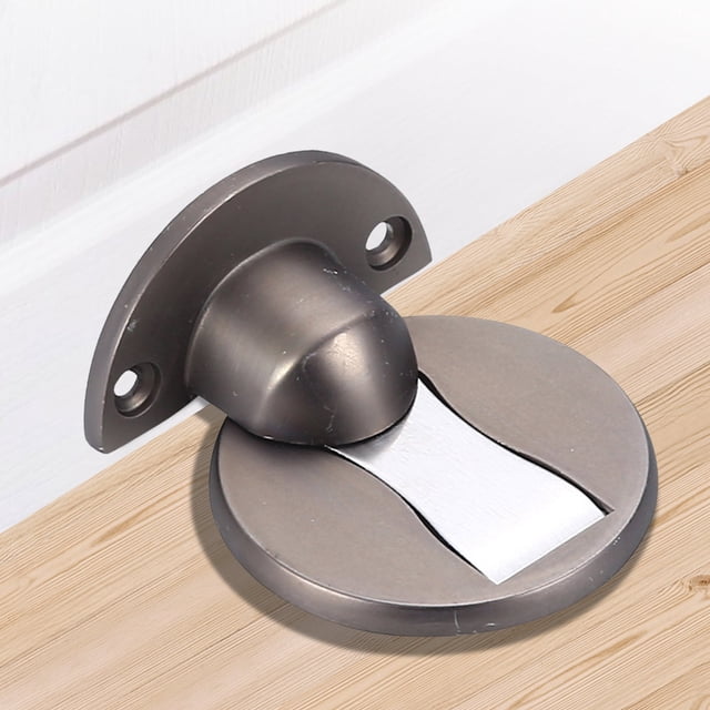LSLJS Butée de Porte Magnétique à Montage au Sol Aimant Butée de Porte - Butée de Porte Magnétique Invisible, Support Mural Aimant de Butée de Porte pour Porte Ouverte, Aucune Perceuse Requise, pour la Maison