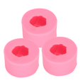 thumbnail image 4 of Gupbes 3Pcs Lovely Distinctive Round Flower Shape Cake Candle Silicone Mold DIY Tool Accessories,Chocolate Mold,Kitchen Tool, 4 of 8