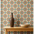 thumbnail image 1 of S4sassy Self Adhesive Wallpaper, Yellow Geometric Wallpaper, Bold Removable DIY Vinyl Tile Pattern Wall Covering, Textured Peel and Stick Contact Paper for Entryway wall, Kitchen Backsplash-25"x240", 1 of 9