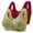 #M 05, variant on Amzcrzy 2PC Plus Size Bras for Women Seamless Embroidered Wireless Bras for Large Bust Comfy Breathable Front Closure Bras for Women No Underwire Everyday Underwear