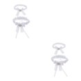 thumbnail image 1 of relayinert Beautiful Womens Lace Flower Leg Garter Belt Rings Exquisite and Charming White 33cm 2Set, 1 of 6