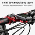 thumbnail image 3 of relayinert Support de Montage pour Appareil Photo d'Ordinateur de Vélo, Support Polyvalent pour Vélo en Alliage d'Aluminium, Support de Torche pour Cellulaire, Accessoire, Rouge, 1 Ensemble, 3 of 6