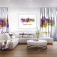 thumbnail image 3 of Design Art Sacramento Skyline Canvas Print, 3 of 3