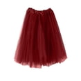 thumbnail image 4 of Ashirexll Jupes d'Été, Mini-Jupe, Enfants et Jupes de Robe de Couleur Unie, 4 of 4