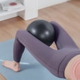 thumbnail image 4 of TopLLC Mini Yoga Pilates 10 Inch For Stability Exercise Training Gym Burst And Slip Balls With Inflatable Straw yoga ball, 4 of 9