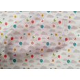 thumbnail image 4 of oneOone Cotton Poplin Fabric Insect|Balloon & Clouds Nature Print Fabric by The Yard 42 Inch Wide, 4 of 4