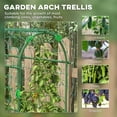 thumbnail image 4 of Outsunny Garden Trellis for Climbing Plants Outdoor, 6ft Tall, 4 of 10