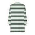 thumbnail image 5 of RXIRUCGD Sweat-Shirt Oversize à Col Rond pour Femmes Imprimé Manches Longues Tunique, Vert, Taille : S, 5 of 5