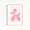 A, variant on Stylish pink bow wall art, watercolor college-style poster, suitable for college dorms and bedroom wall decoration. Size: 50*70 cm, unframed.,A