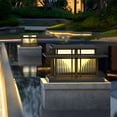 thumbnail image 2 of thinsony Outdoor IP65 Waterproof LED Modern Solar Post Caps Lights Pillar Light, 2 of 9