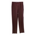 thumbnail image 1 of Vigano Men's 480 Maroon 1959 Collection Wool Dress Pants - 34, 1 of 2