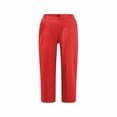 thumbnail image 3 of Mrat Womens Linen Pants with Pockets, 3 of 3