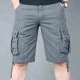 thumbnail image 3 of Cameland Men's Plus Size Cargo Shorts Multi-Pockets Relaxed Summer Beach Shorts Pants, 3 of 4