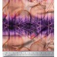 thumbnail image 1 of Soimoi Poly Georgette Fabric Men & Hot Air Balloon Holiday Print Sewing Fabric Yard 42 Inch Wide, 1 of 3