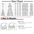 thumbnail image 5 of UPPADA Early of Day Deals Full Coverage Plus Size Bra Convenient Front Button Bras Cool Liftup Bra Super Gather Wireless Push-Up Bra Lifting Bras Breathable Underwear Bra, 5 of 5
