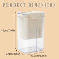 thumbnail image 3 of Household Yogurt Filter And Timer Design Water Washing Filter Filter Kitchen Accessory White Enhances Its Versatility In The Kitchen, 3 of 6