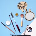 thumbnail image 3 of EeaseCA Rabbit Ear Makeup Mirror Portable Simple Small Mirror Women Travel Mirror, 3 of 7