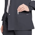 thumbnail image 4 of Jockey Veste d'Uniforme à Boutons-Pression à Encolure Ronde Classique pour Femmes, 4 of 9
