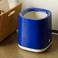 thumbnail image 1 of Large-capacity Garbage Can High-color Household Living Room Kitchen Bedroom Double-layer High-class Feeling Garbage Can Plastic Trash Cans, 1 of 6