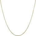 thumbnail image 4 of JUNWELL 14K Solid Yellow Gold Box Necklace  Real Gold Chain with Lobster Lock, 4 of 9
