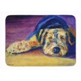 thumbnail image 1 of Carolines Treasures 7344RUG Tapis en Mousse à Mémoire de Forme Lavable en Machine Airedale Terrier, 1 of 4