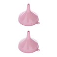 thumbnail image 2 of maskred Kitchen Mouth Canning Food Funnel Cup Filter Tools Straw pink S 2Set, 2 of 6