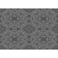 thumbnail image 1 of Ahgly Company Tapis d'Intérieur Rectangulaire Transitionnel Gris Lavable à la Machine, 4 Pieds x 6 Pieds, 1 of 7