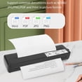 thumbnail image 4 of Portable Wireless Printer, Capable of Printing Small Notes or Long Banners, with Thermal Technology, 203DPI Print Resolution, 1800mAh Battery, Automatic Shut Down, APP Language, 4 of 7