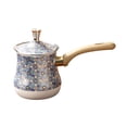 thumbnail image 2 of veasfak Coffee Pot Comfortable Restaurant W Anti Overflow Spout Camping Coffee Maker 900 ml, 2 of 9