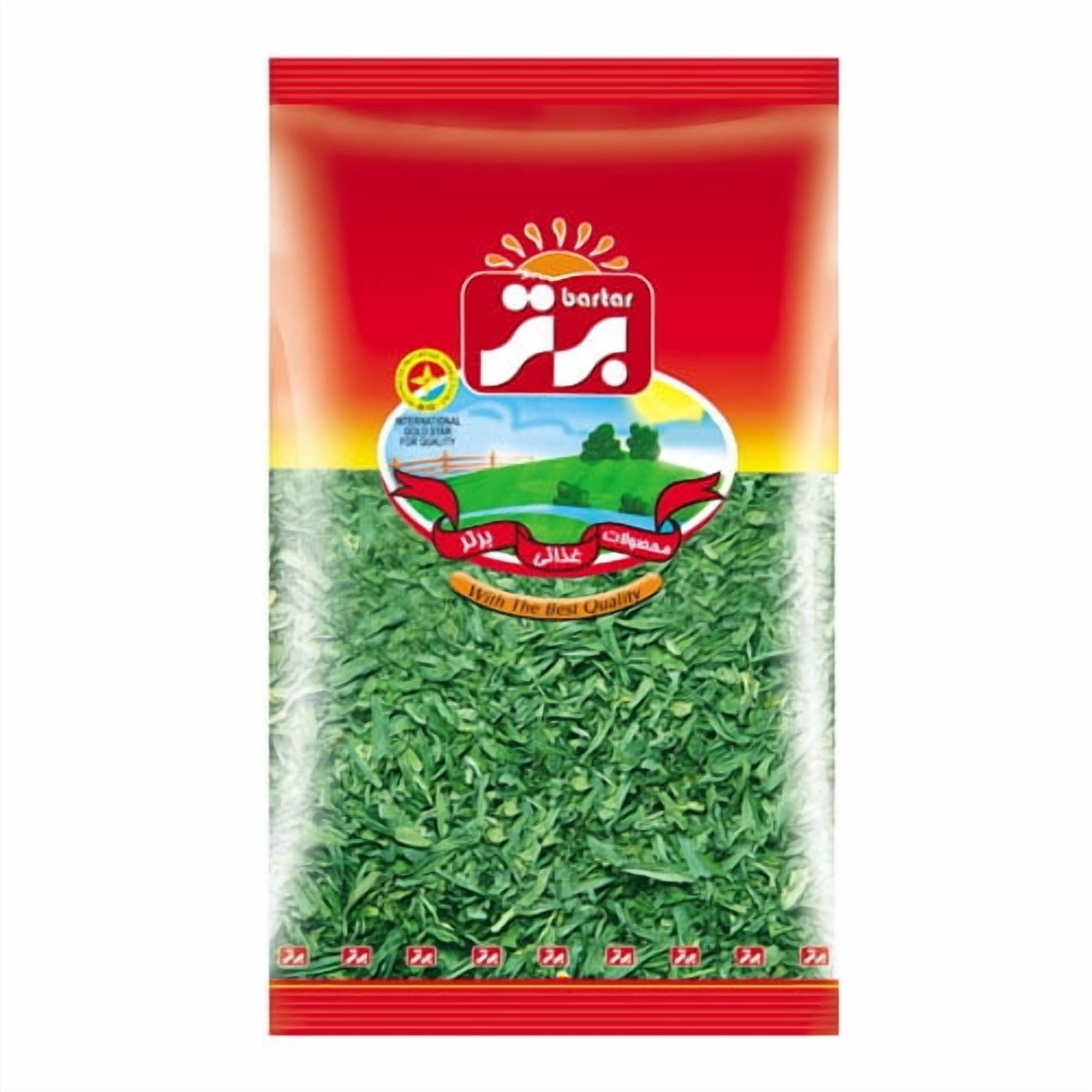 Product Name_FR: Mélange de légumes séchés pour Ghormeh Sabzi Bartar en sac, 70 g