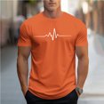 thumbnail image 2 of Plebaso T-shirt Graphique pour Hommes Été Manches Courtes T-Shirts Col Rond Chemises Décontractées Hauts de Plage Imprimés pour Hommes, 2 of 5
