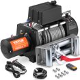 thumbnail image 1 of VEVOR Electric Winch Truck 18,000 lb Steel Cable IP65 Waterproof Remote Control, 1 of 9