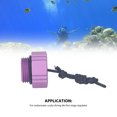 thumbnail image 4 of Régulateur de Plongée Anti-Poussière, Alliage d'Aluminium, Fileté, Première Étape Din, Valve Protecteur de Poussière, Rangement Facile, Matériau Durable, Installation Sans Tracas, 4 of 8