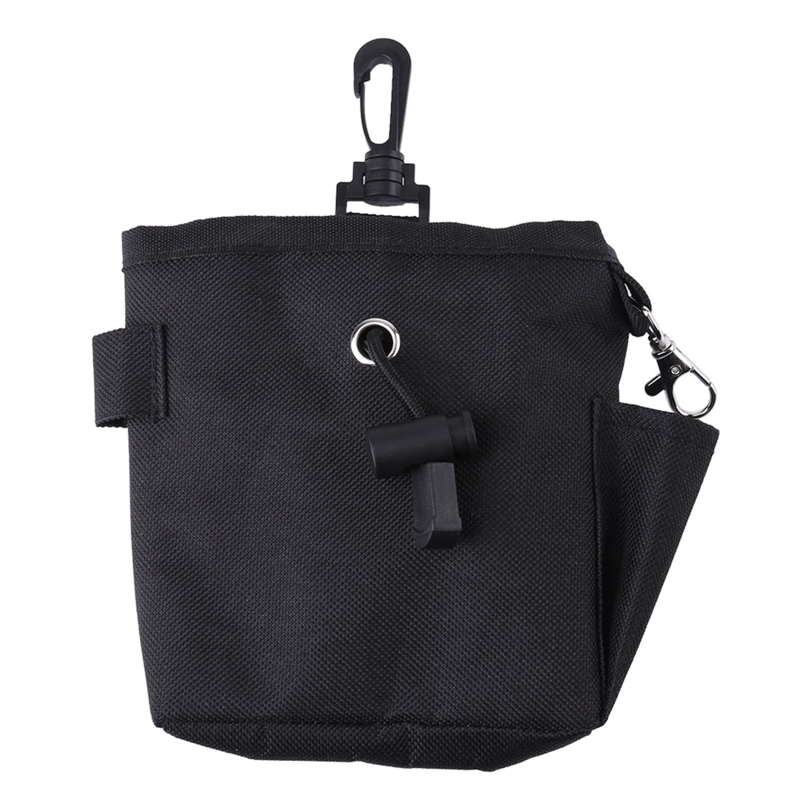 Pet Treat Bag, Lightweight Portable Dog Treat Bag Waterproof Black  For Periodic  For Long Term Use