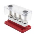 thumbnail image 4 of Amdohai 600A Power Distribution Block Bus Bar 4 x 3/8 Posts 48V DC Busbar Box, 4 of 5