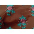 thumbnail image 4 of oneOone Cotton Poplin Fabric Leaves & Floral Block Print Sewing Fabric BTY 56 Inch Wide, 4 of 4