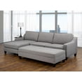 thumbnail image 1 of Sonia LHF Sectional with Storage Ottoman, Grey, 1 of 2