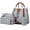 Grey, variant on TopLLC Handbags Set New European And American Fashion Four-piece Mother Bag Portable Shoulder Messenger Bag Handbags set