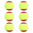 thumbnail image 1 of S SERENABLE 6Pcs Tennis Training Balls 6.4cm Diameter for Workout Enthusiasts Activities Red, 1 of 9
