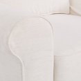 thumbnail image 5 of OSP Home Furnishings Housse Ashton pour Fauteuil à Accoudoirs Ronds, Ivoire, 5 of 5