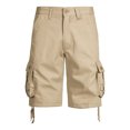 thumbnail image 2 of Styesk Mens Shorts Men's Pockets Cargo Pants Casual Button Classic Summer Short With Multi Pockets, 2 of 8