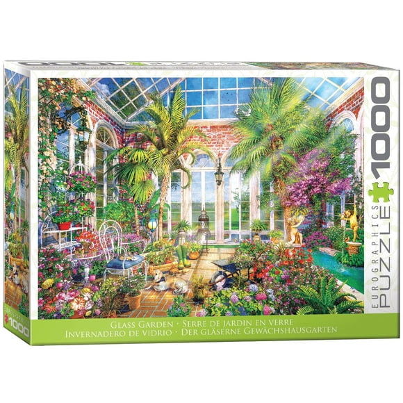 Puzzle 1000 pièces Jardin de Verre