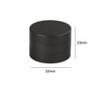 thumbnail image 2 of DYNWAVECA Porte-Craie de Billard Protecteur Circulaire Trois Sections Accessoire de Billard Noir, 2 of 10