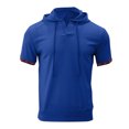 thumbnail image 4 of Birdeem Chemise pour Hommes, Manches Courtes, à Capuche, Décontractée, Sportive, 4 of 12