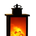 thumbnail image 3 of Portable LED Fireplace Lantern Flamless Fire Effect Lamp for Lights Christmas Home Garden M Square, 3 of 9
