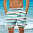 thumbnail image 1 of LSLJS Men's Summer Loose Beach Shorts Pocket Swimming Pants, Beach Shorts, 1 of 6