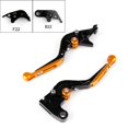 thumbnail image 1 of Adjustable Folding Extendable Brake Clutch Levers For BMW S1000 RR 10-2014 Gold, 1 of 2