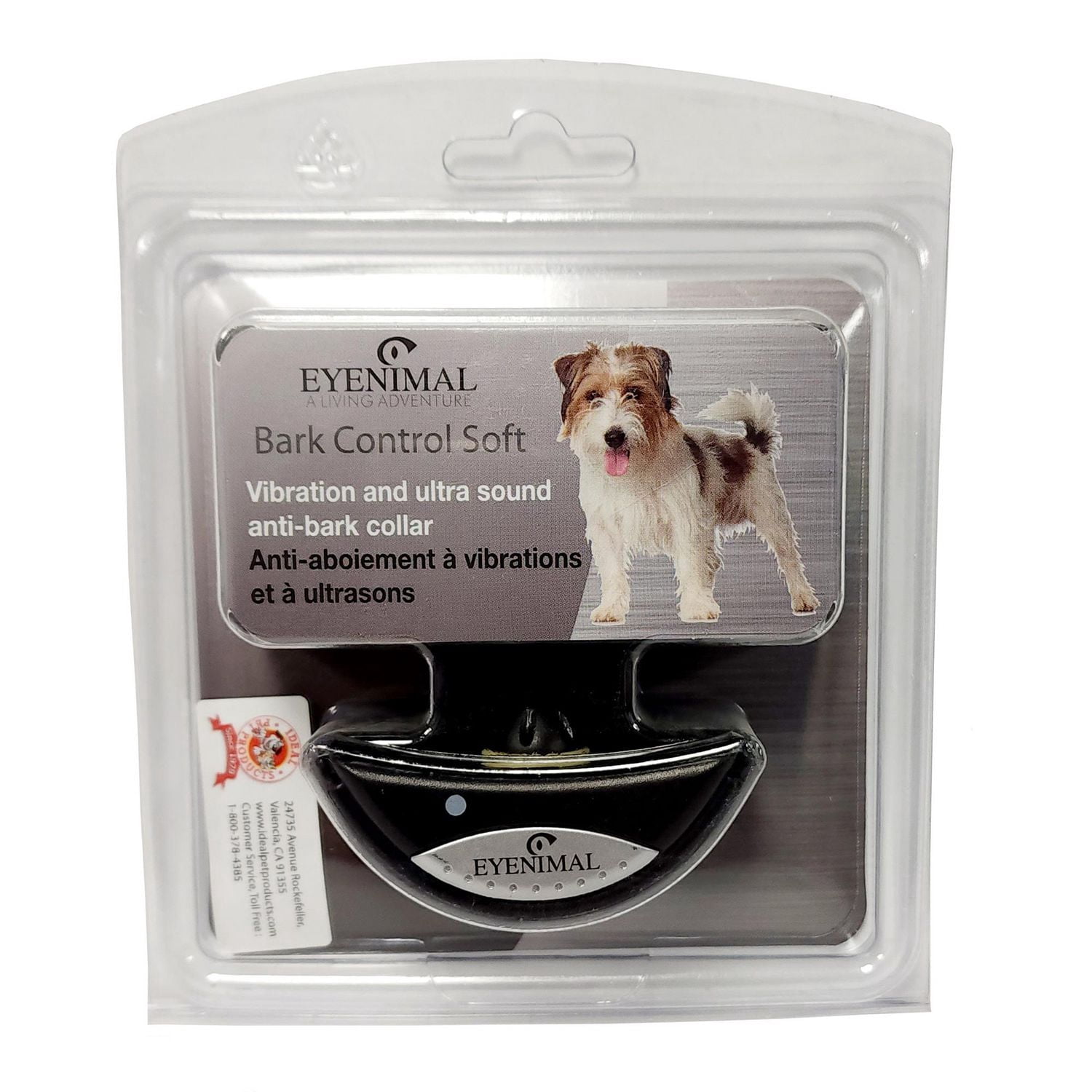 Eyenimal Vibration And Ultra Sound Anti-Bark Collar